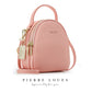 Pierre Louis new ladies backpack Korean version of pure color ladies bag large capacity simple ladies small backpack