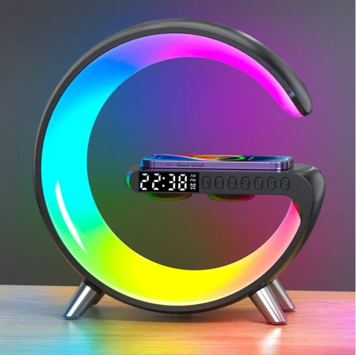 Bluetooth Wireless Charger Night Light Speaker