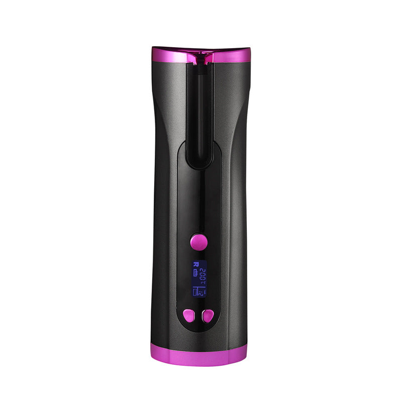 New product wireless automatic hair curler negative ion does not hurt hair curler portable smart LCD styling curler