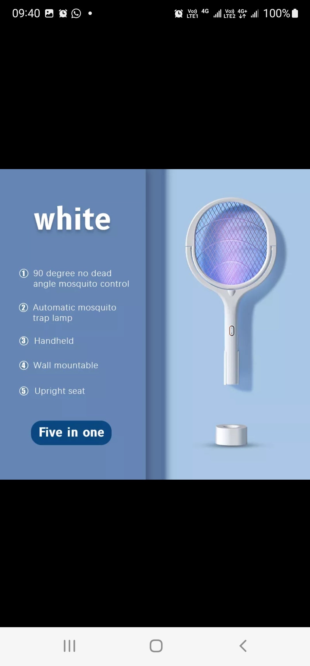 Electric mosquito swatter rechargeable home flagship store powerful mosquito swatter mosquito lamp rechargeable fly swatter mosquito repellent USB